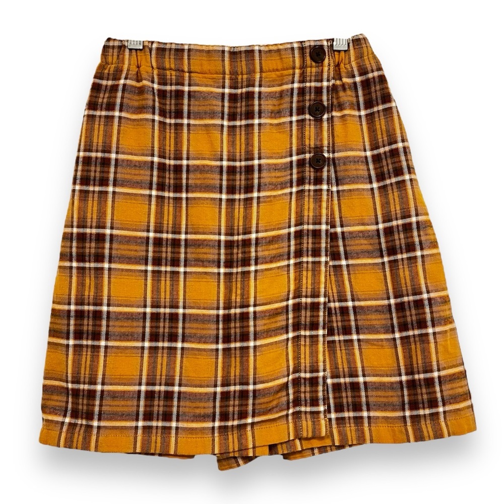 UNI QLO - NWT Girl’s Flannel Checked Skort Size 11-12